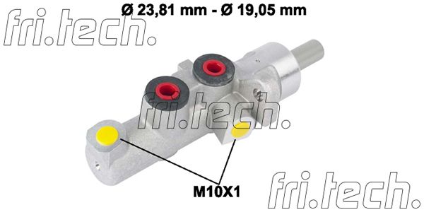 FRI.TECH. Главный тормозной цилиндр PF610