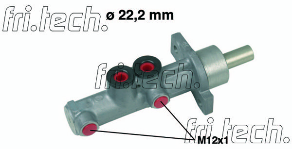 FRI.TECH. pagrindinis cilindras, stabdžiai PF625