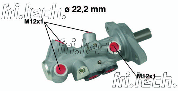 FRI.TECH. Главный тормозной цилиндр PF645