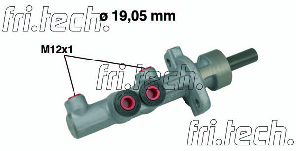 FRI.TECH. pagrindinis cilindras, stabdžiai PF661