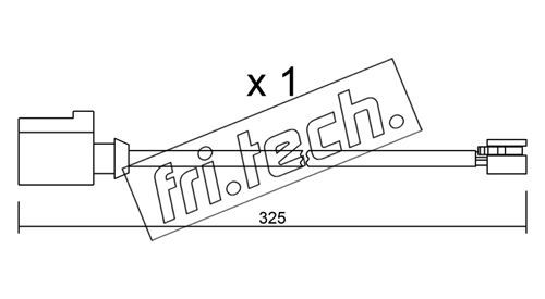 FRI.TECH. Сигнализатор, износ тормозных колодок SU.271