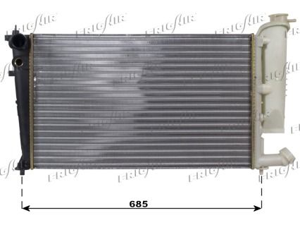 FRIGAIR radiatorius, variklio aušinimas 0103.3020