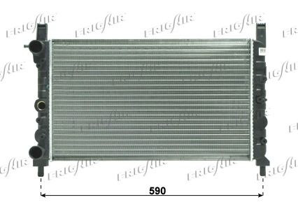 FRIGAIR radiatorius, variklio aušinimas 0104.2024