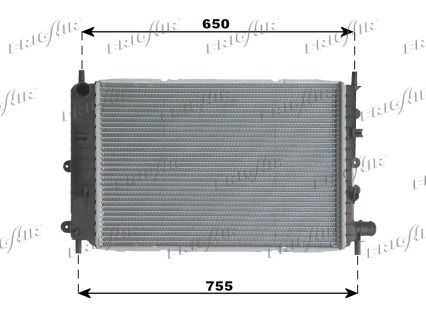 FRIGAIR radiatorius, variklio aušinimas 0105.3041