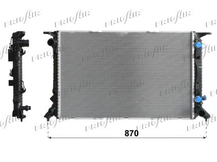 FRIGAIR radiatorius, variklio aušinimas 0110.3149