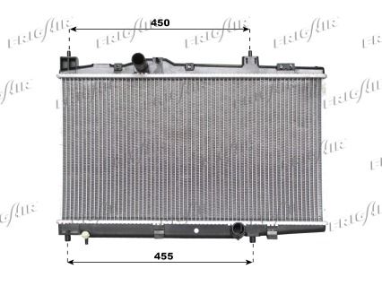 FRIGAIR radiatorius, variklio aušinimas 0115.3009