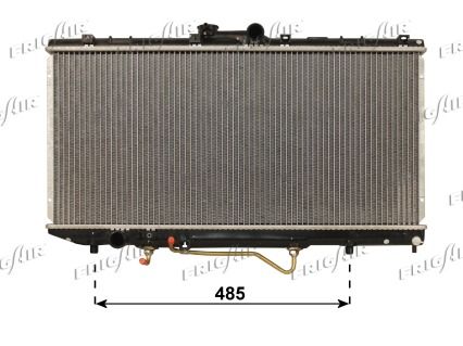 FRIGAIR radiatorius, variklio aušinimas 0115.3070