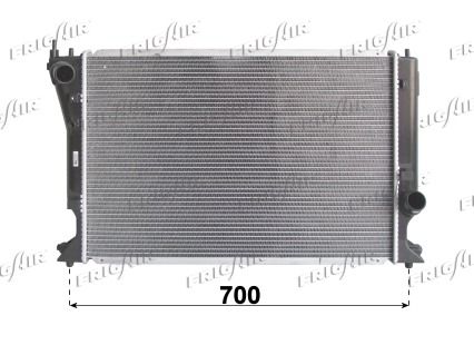 FRIGAIR radiatorius, variklio aušinimas 0115.3141