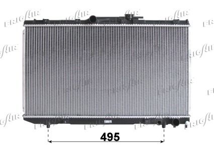 FRIGAIR radiatorius, variklio aušinimas 0115.3145