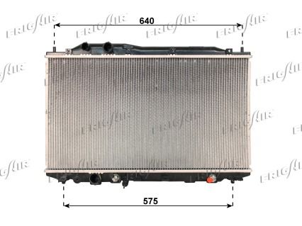 FRIGAIR radiatorius, variklio aušinimas 0119.3033
