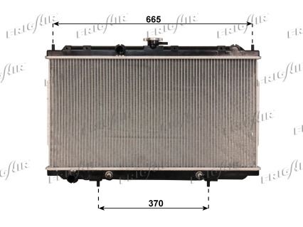 FRIGAIR Радиатор, охлаждение двигателя 0121.3064