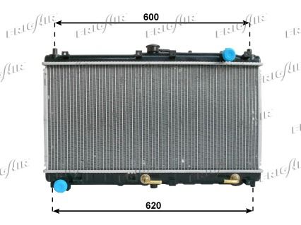 FRIGAIR radiatorius, variklio aušinimas 0127.3005