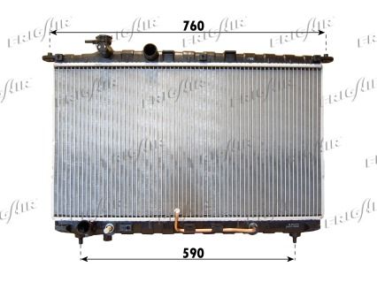 FRIGAIR radiatorius, variklio aušinimas 0128.3094