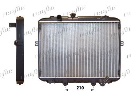 FRIGAIR radiatorius, variklio aušinimas 0128.3106