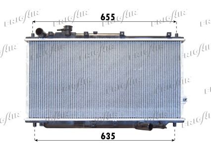 FRIGAIR Радиатор, охлаждение двигателя 0133.3019