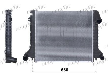 FRIGAIR radiatorius, variklio aušinimas 0206.3006