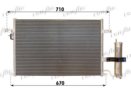 FRIGAIR Конденсатор, кондиционер 0831.3014