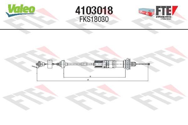 FTE sankabos trosas 4103018