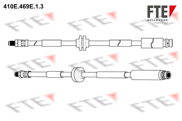 FTE Тормозной шланг 410E.469E.1.3