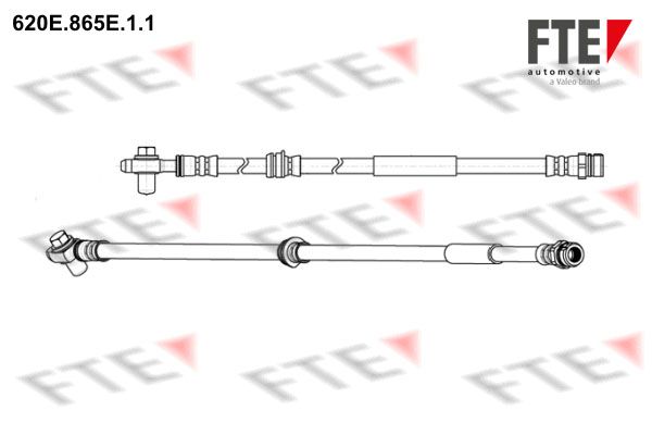 FTE Тормозной шланг 620E.865E.1.1