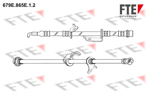 FTE stabdžių žarnelė 679E.865E.1.2