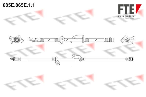 FTE stabdžių žarnelė 685E.865E.1.1