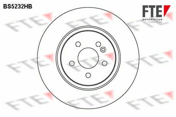 FTE Тормозной диск 9082556