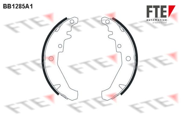 FTE Комплект тормозных колодок 9100062