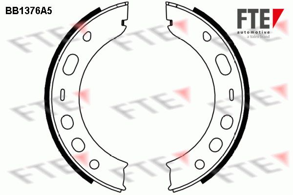 FTE Комплект тормозных колодок, стояночная тормозная с 9100121