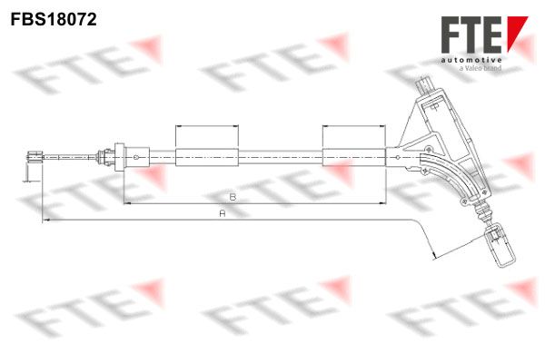 FTE trosas, stovėjimo stabdys 9250533