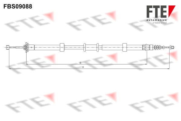 FTE trosas, stovėjimo stabdys 9250661