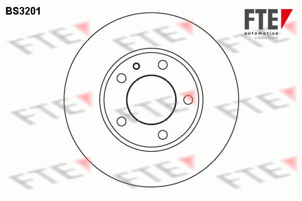 FTE Тормозной диск BS3201