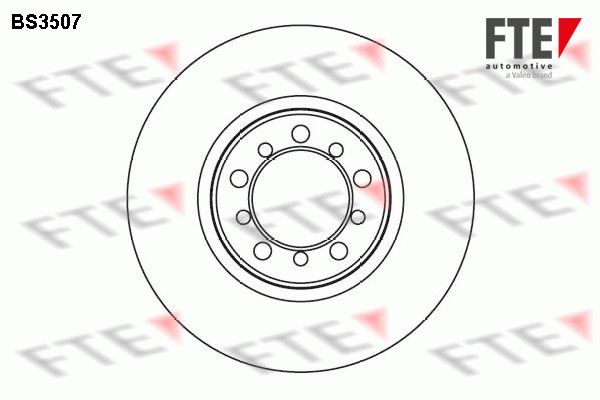 FTE Тормозной диск BS3507