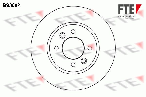 FTE Тормозной диск BS3692