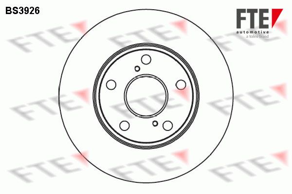 FTE Тормозной диск BS3926