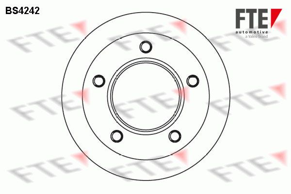 FTE Тормозной диск BS4242