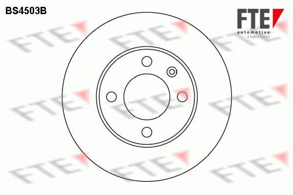FTE Тормозной диск BS4503B