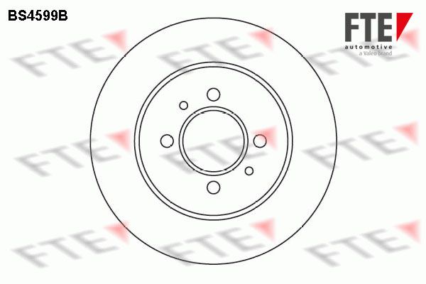 FTE Тормозной диск BS4599B