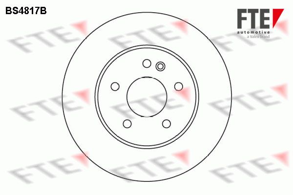 FTE Тормозной диск BS4817B