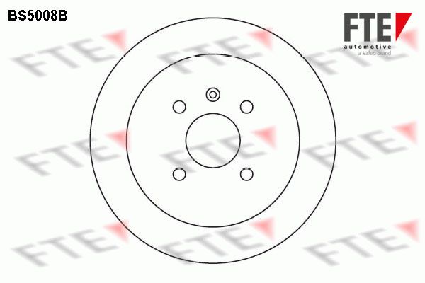 FTE Тормозной диск BS5008B