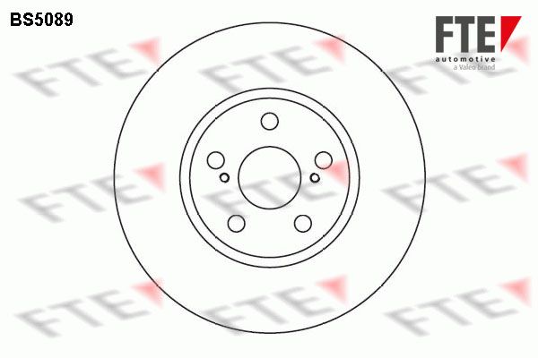 FTE Тормозной диск BS5089