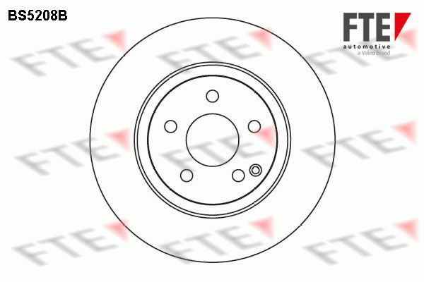 FTE Тормозной диск BS5208B