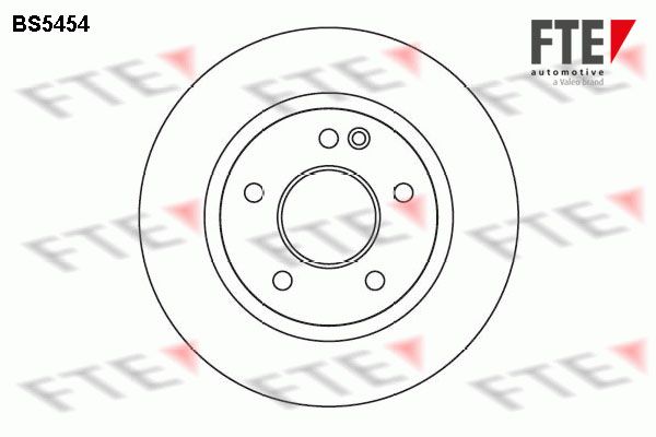 FTE Тормозной диск BS5454