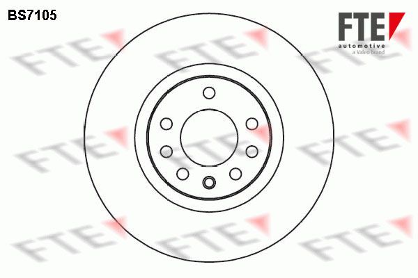 FTE Тормозной диск BS7105