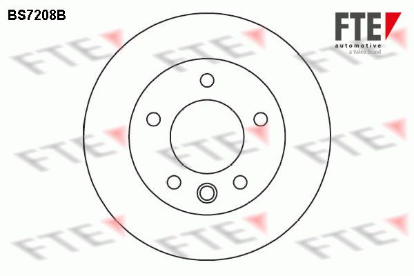 FTE Тормозной диск BS7208B