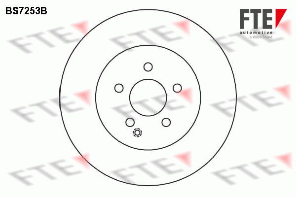 FTE Тормозной диск BS7253B