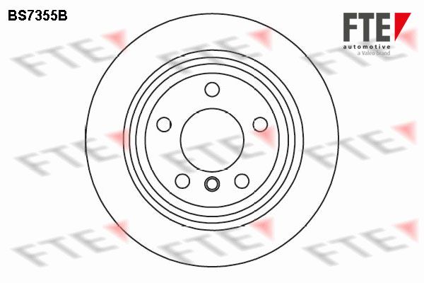 FTE Тормозной диск BS7355B