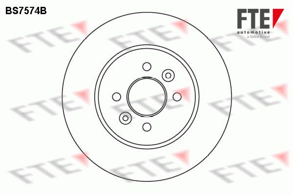 FTE Тормозной диск BS7574B