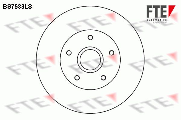 FTE Тормозной диск BS7583LS