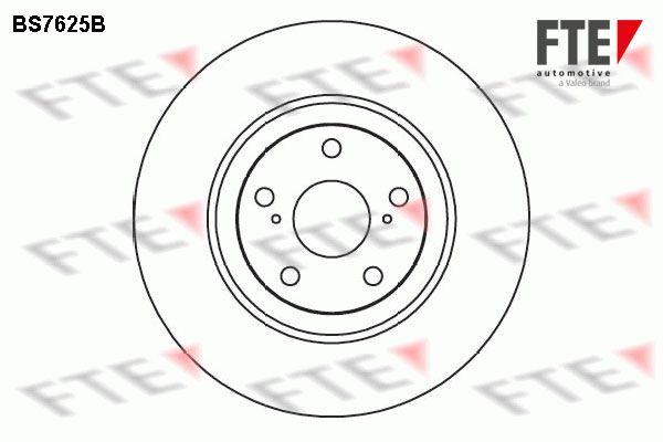 FTE Тормозной диск BS7625B